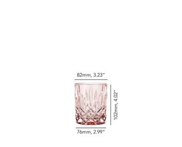 NACHTMANN Noblesse Whisky Tumbler - peach 