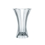 NACHTMANN Saphir Vase - 21cm | 8.25in filled with a drink on a white background