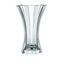 NACHTMANN Saphir Vase - 30cm | 11.8in filled with a drink on a white background