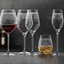 SPIEGELAU Arabesque Burgundy Glass in use