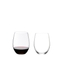 RIEDEL The O Wine Tumbler Cabernet/Merlot filled with a drink on a white background