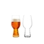 SPIEGELAU Craft Beer Glasses IPA filled with a drink on a white background