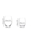 RIEDEL O Wine Tumbler Cabernet/Merlot + Viognier/Chardonnay 