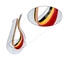 RIEDEL Amadeo Decanter - black/yellow/red 