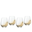 SPIEGELAU Authentis Casual All Purpose Tumbler - M filled with a drink on a white background