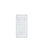 NACHTMANN Bossa Nova Plate - rectangular, 28cm | 11.024in filled with a drink on a white background