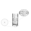 NACHTMANN Square Vase - 23cm | 9.094in 