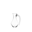 RIEDEL Fatto A Mano Cabernet Decanter filled with a drink on a white background