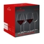 SPIEGELAU Hi-Lite Burgundy Glass in the packaging