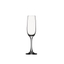 SPIEGELAU Soiree Champagne Flute filled with a drink on a white background