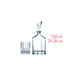 NACHMANN Aspen Whiskey Set filled with a drink on a white background