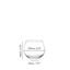 RIEDEL The O Wine Tumbler Oaked Chardonnay 