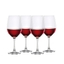 SPIEGELAU Winelovers Bordeaux Glass filled with a drink on a white background