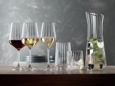 Image of Spiegelau Lifestyle Collection on tabletop