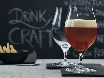 Two SPIEGELAU Craft Beer Glasses for Barrel Aged Beer