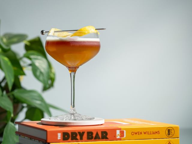 New York Sour cocktail in SPIEGELAU glass